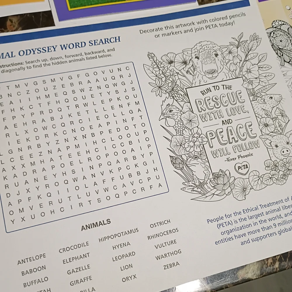2026 Animal-Themed Calendar and Puzzle Set